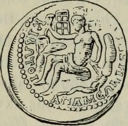 An illustration from Zeus : a study in ancient religion, 1914, leaf 659