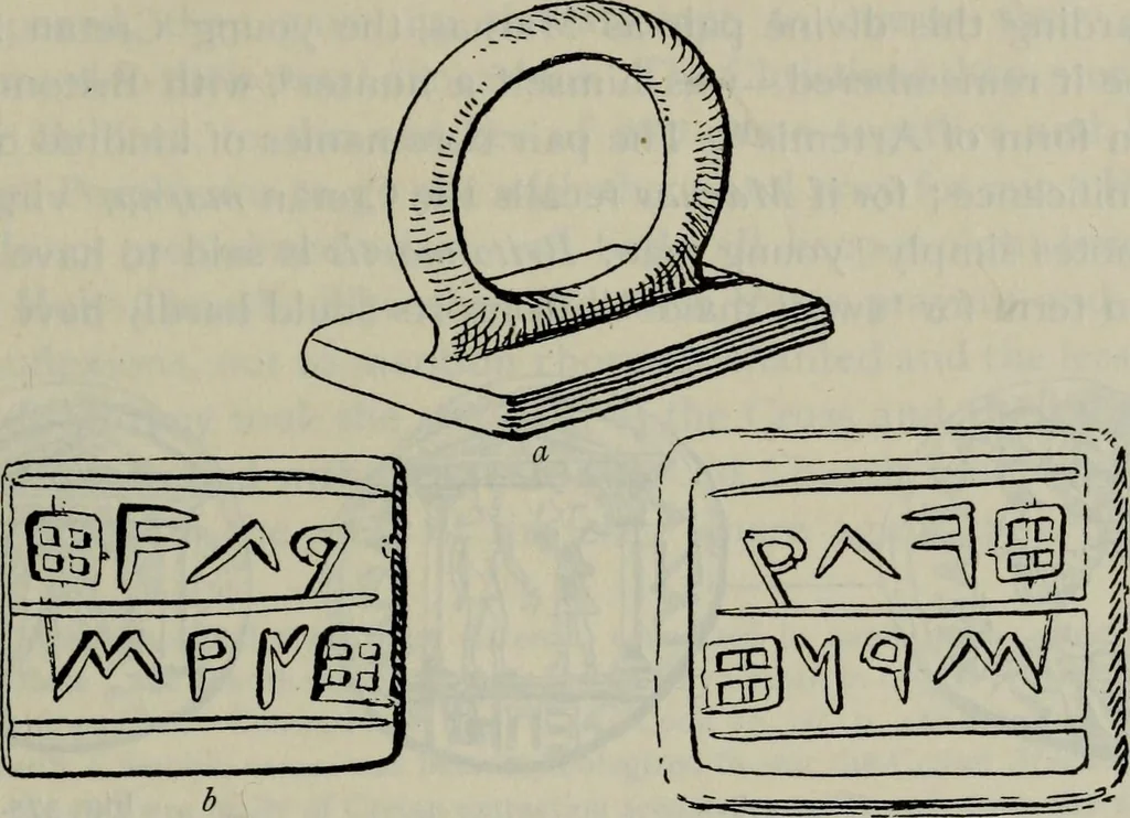 An illustration from Zeus : a study in ancient religion, 1914, leaf 684