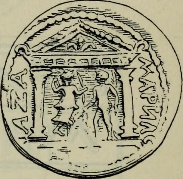 An illustration from Zeus : a study in ancient religion, 1914, leaf 685