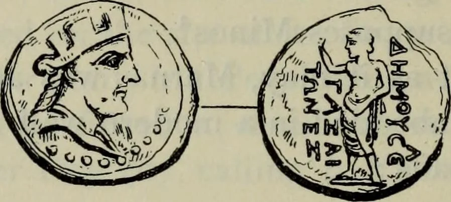 An illustration from Zeus : a study in ancient religion, 1914, leaf 691