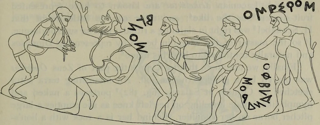 An illustration from Zeus : a study in ancient religion, 1914, leaf 694