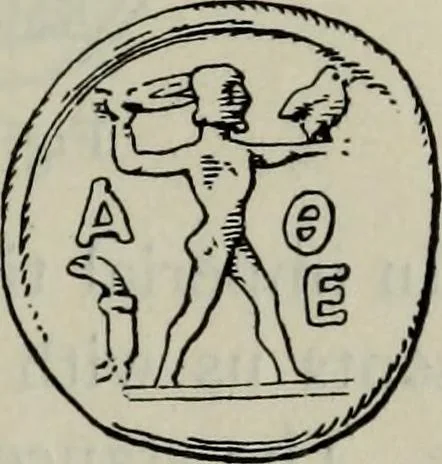 An illustration from Zeus : a study in ancient religion, 1914, leaf 706