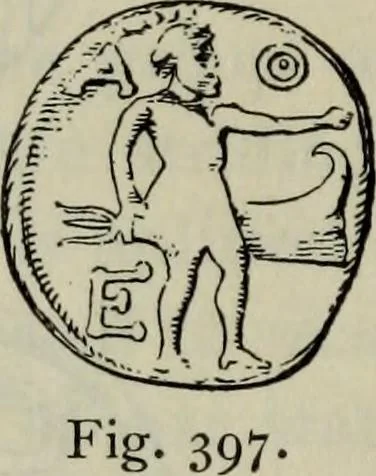 An illustration from Zeus : a study in ancient religion, 1914, leaf 707