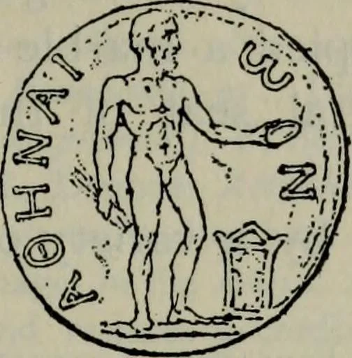 An illustration from Zeus : a study in ancient religion, 1914, leaf 708