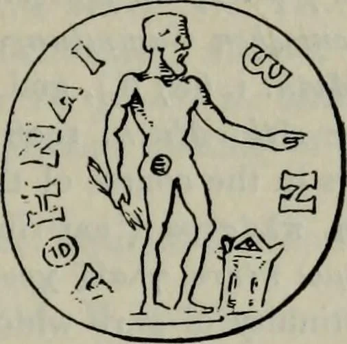 An illustration from Zeus : a study in ancient religion, 1914, leaf 708