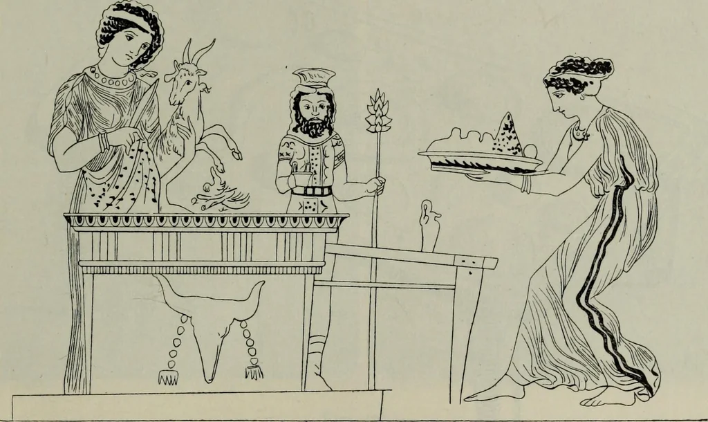 An illustration from Zeus : a study in ancient religion, 1914, leaf 714