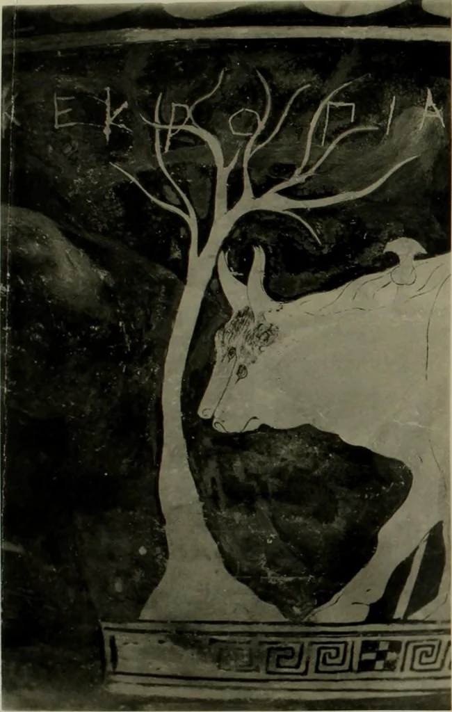 An illustration from Zeus : a study in ancient religion, 1914, leaf 743