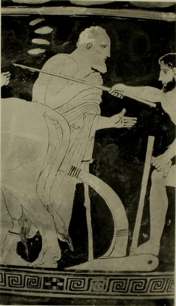 An illustration from Zeus : a study in ancient religion, 1914, leaf 743