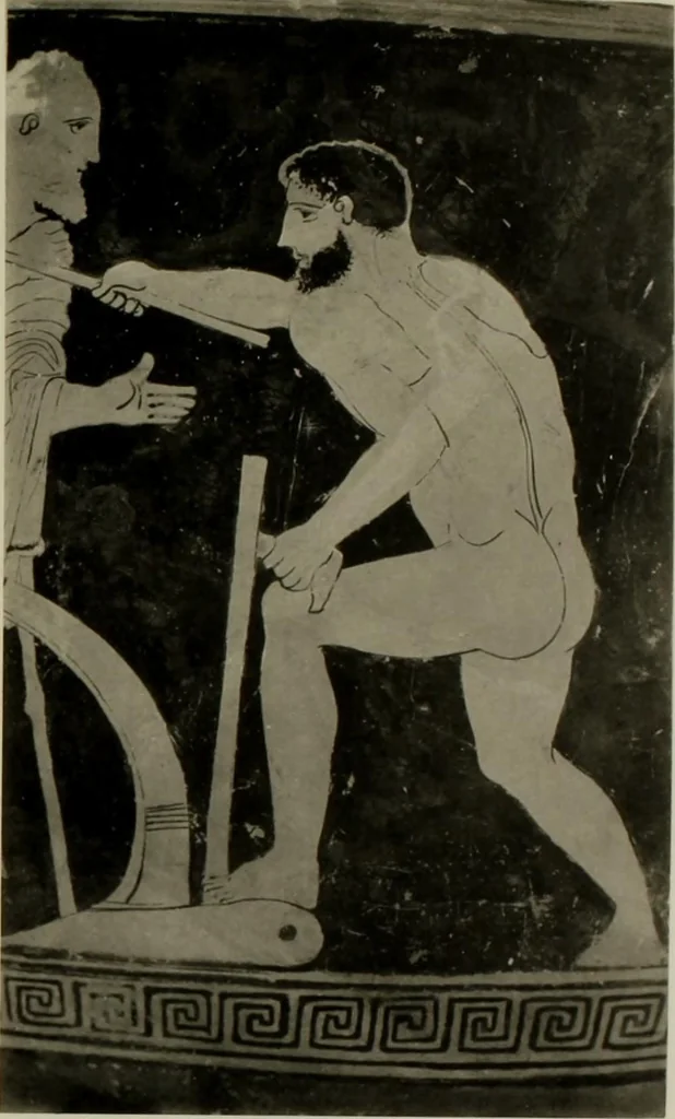 An illustration from Zeus : a study in ancient religion, 1914, leaf 743