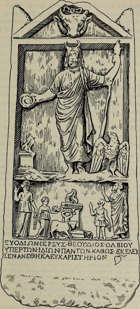An illustration from Zeus : a study in ancient religion, 1914, leaf 776