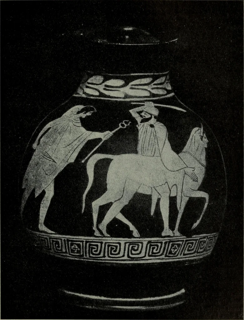 An illustration from Zeus : a study in ancient religion, 1914, leaf 784