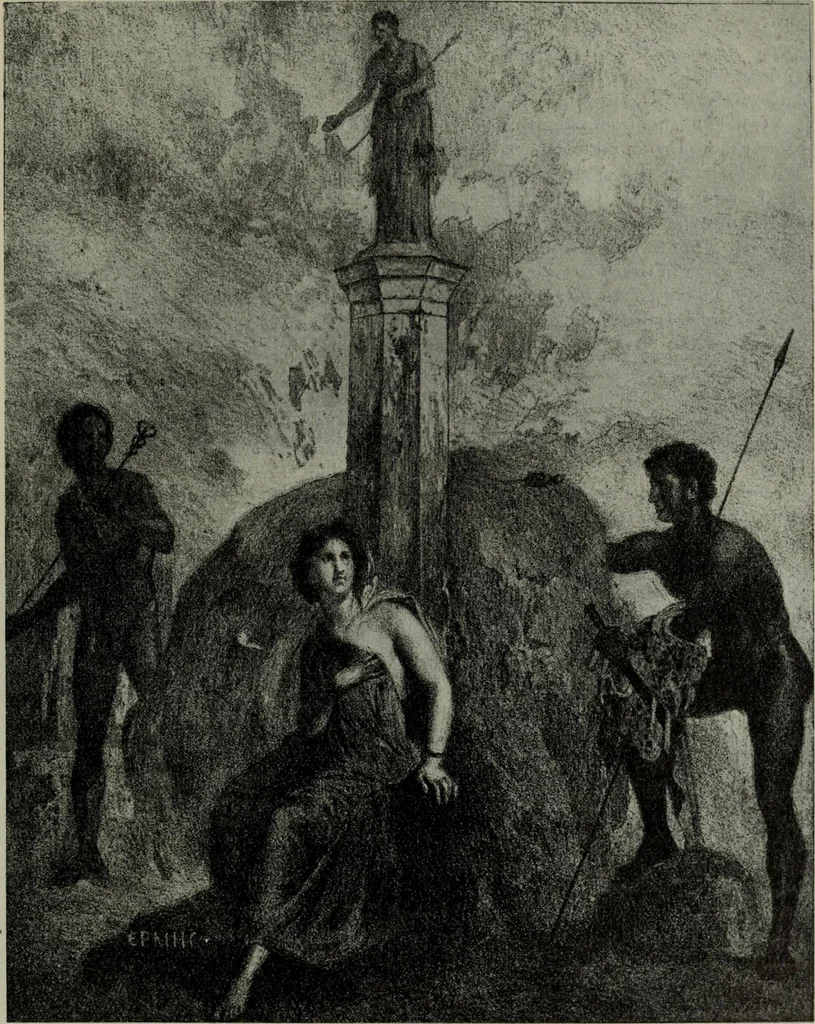 An illustration from Zeus : a study in ancient religion, 1914, leaf 786