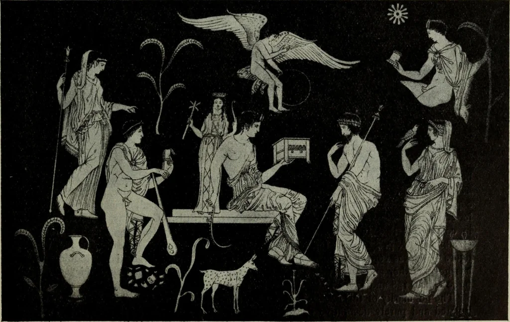 An illustration from Zeus : a study in ancient religion, 1914, leaf 788