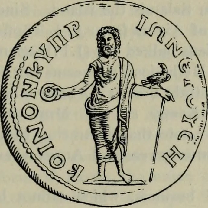 An illustration from Zeus : a study in ancient religion, 1914, leaf 798