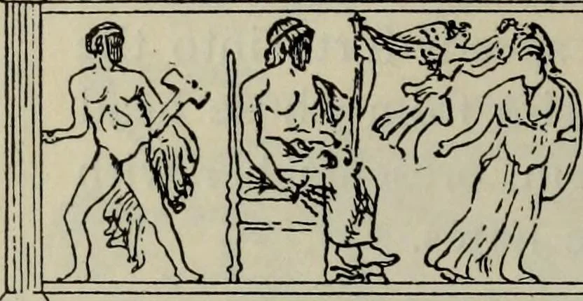 An illustration from Zeus : a study in ancient religion, 1914, leaf 809