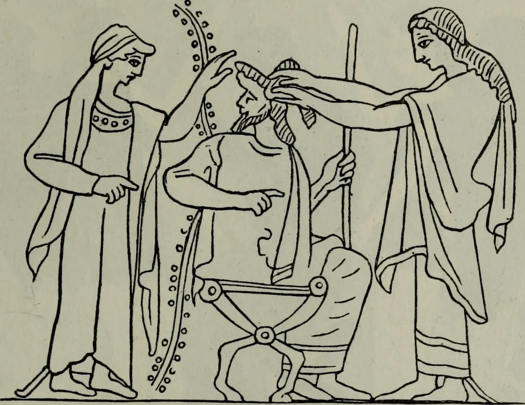 An illustration from Zeus : a study in ancient religion, 1914, leaf 814