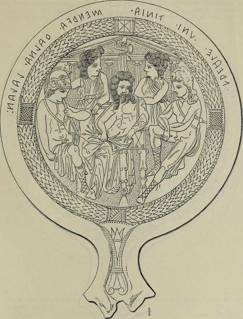 An illustration from Zeus : a study in ancient religion, 1914, leaf 841