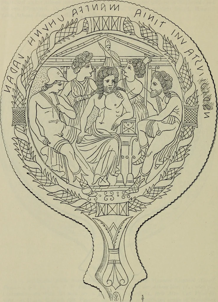 An illustration from Zeus : a study in ancient religion, 1914, leaf 842