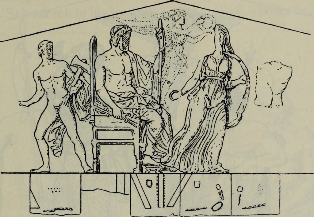 An illustration from Zeus : a study in ancient religion, 1914, leaf 860