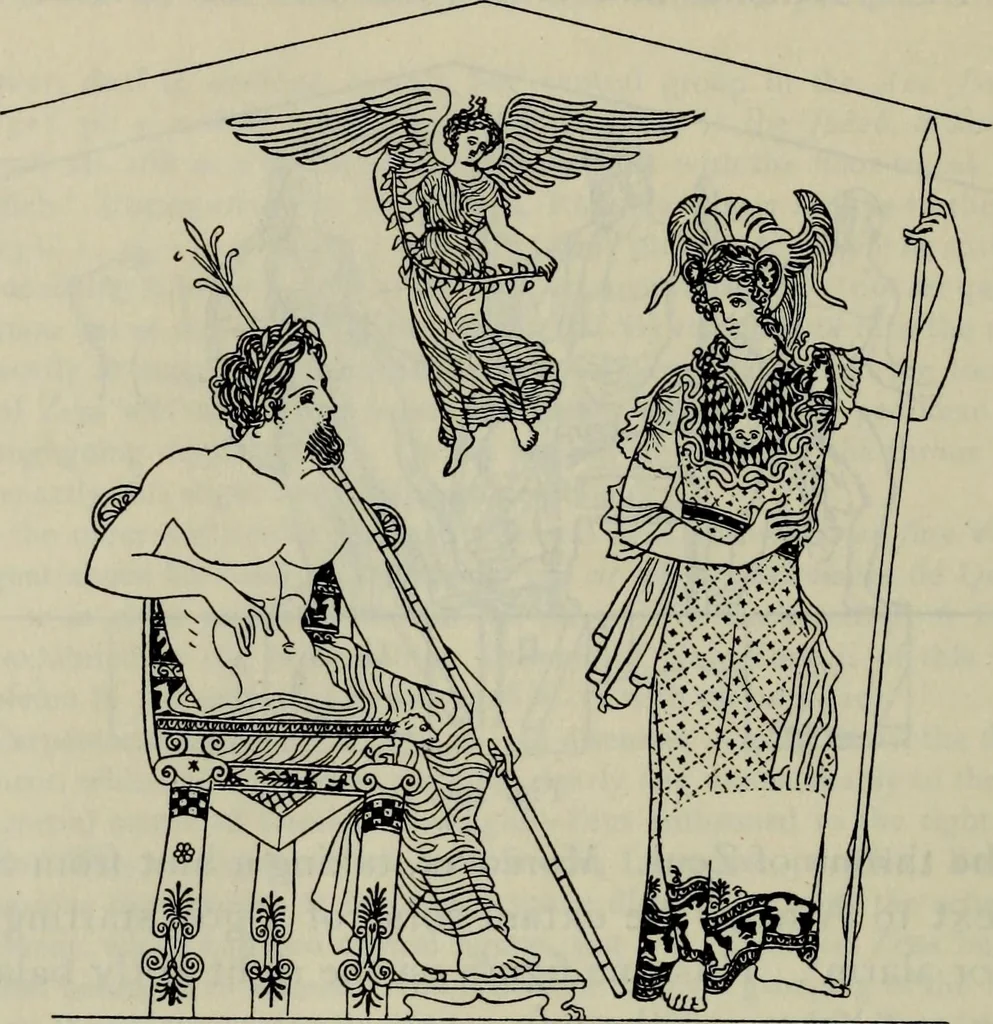 An illustration from Zeus : a study in ancient religion, 1914, leaf 861