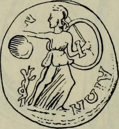 An illustration from Zeus : a study in ancient religion, 1914, leaf 863