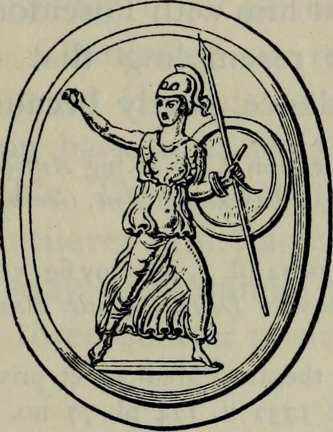 An illustration from Zeus : a study in ancient religion, 1914, leaf 864