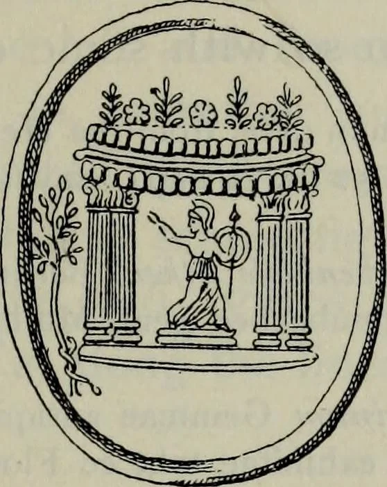 An illustration from Zeus : a study in ancient religion, 1914, leaf 864