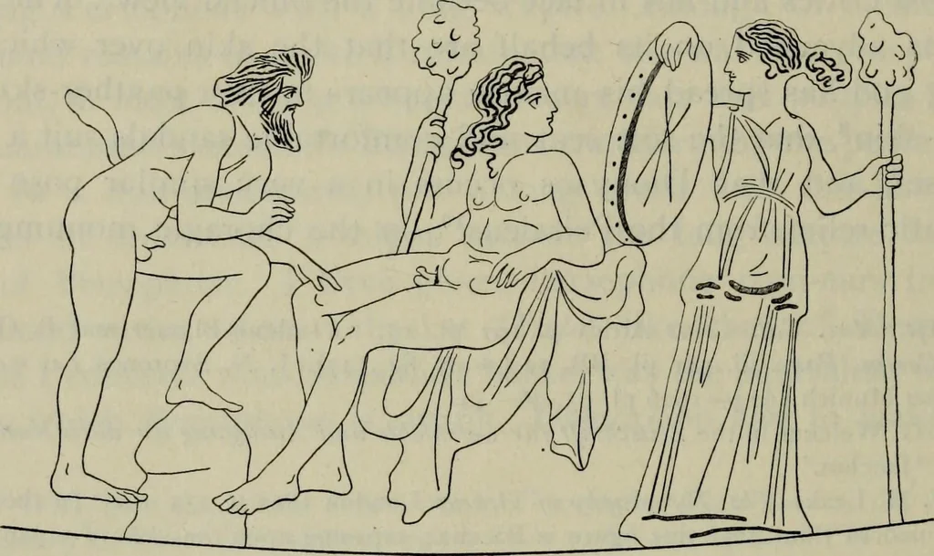 An illustration from Zeus : a study in ancient religion, 1914, leaf 883