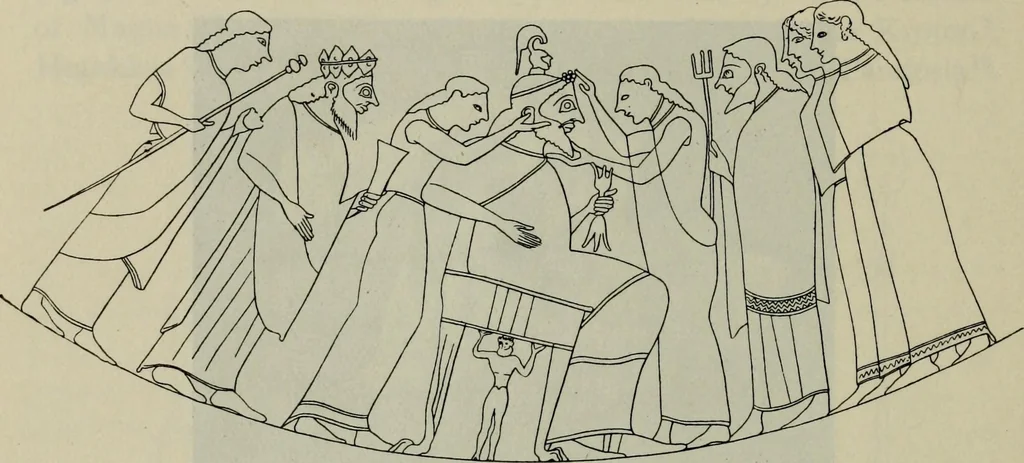 An illustration from Zeus : a study in ancient religion, 1914, leaf 885