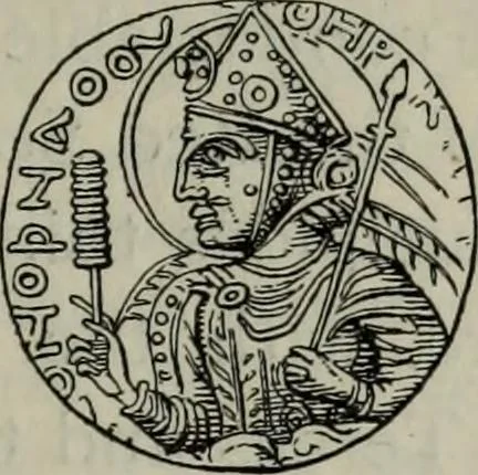 An illustration from Zeus : a study in ancient religion, 1914, leaf 89