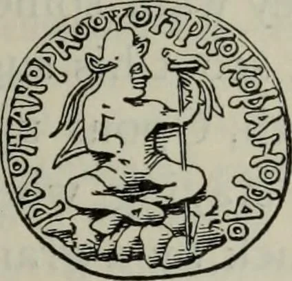 An illustration from Zeus : a study in ancient religion, 1914, leaf 89