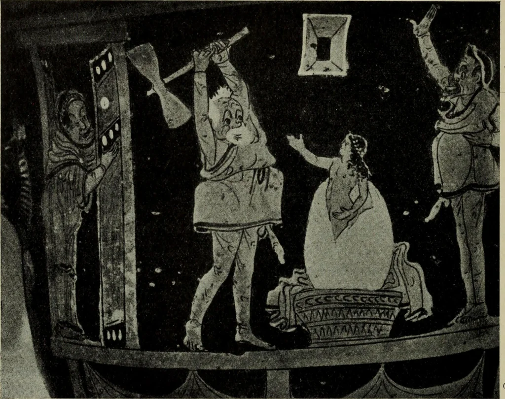 An illustration from Zeus : a study in ancient religion, 1914, leaf 910