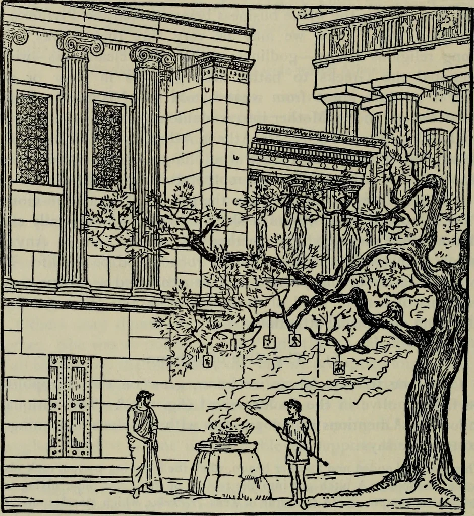 An illustration from Zeus : a study in ancient religion, 1914, leaf 922