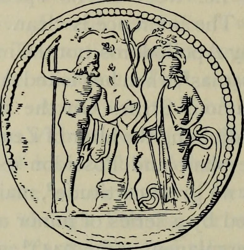 An illustration from Zeus : a study in ancient religion, 1914, leaf 928