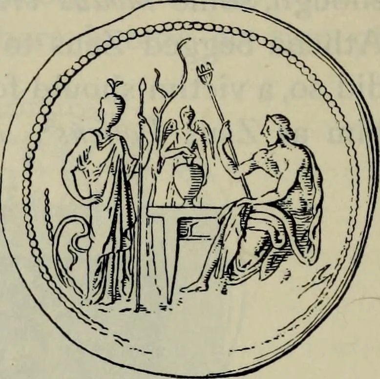 An illustration from Zeus : a study in ancient religion, 1914, leaf 930