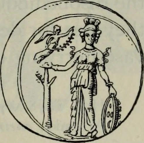 An illustration from Zeus : a study in ancient religion, 1914, leaf 935