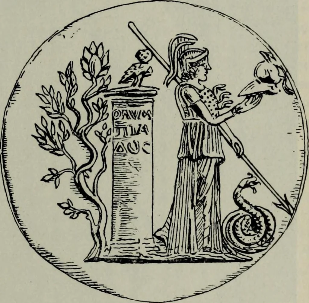 An illustration from Zeus : a study in ancient religion, 1914, leaf 953