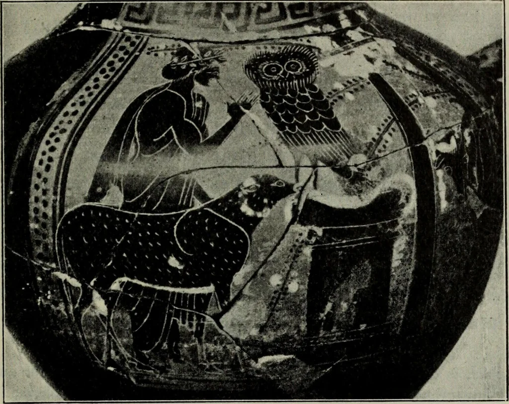 An illustration from Zeus : a study in ancient religion, 1914, leaf 957