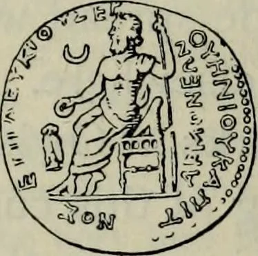 An illustration from Zeus : a study in ancient religion, 1914, leaf 968