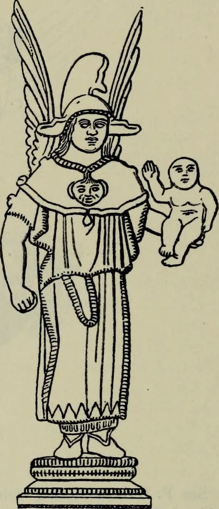 An illustration from Zeus : a study in ancient religion, 1914, leaf 980