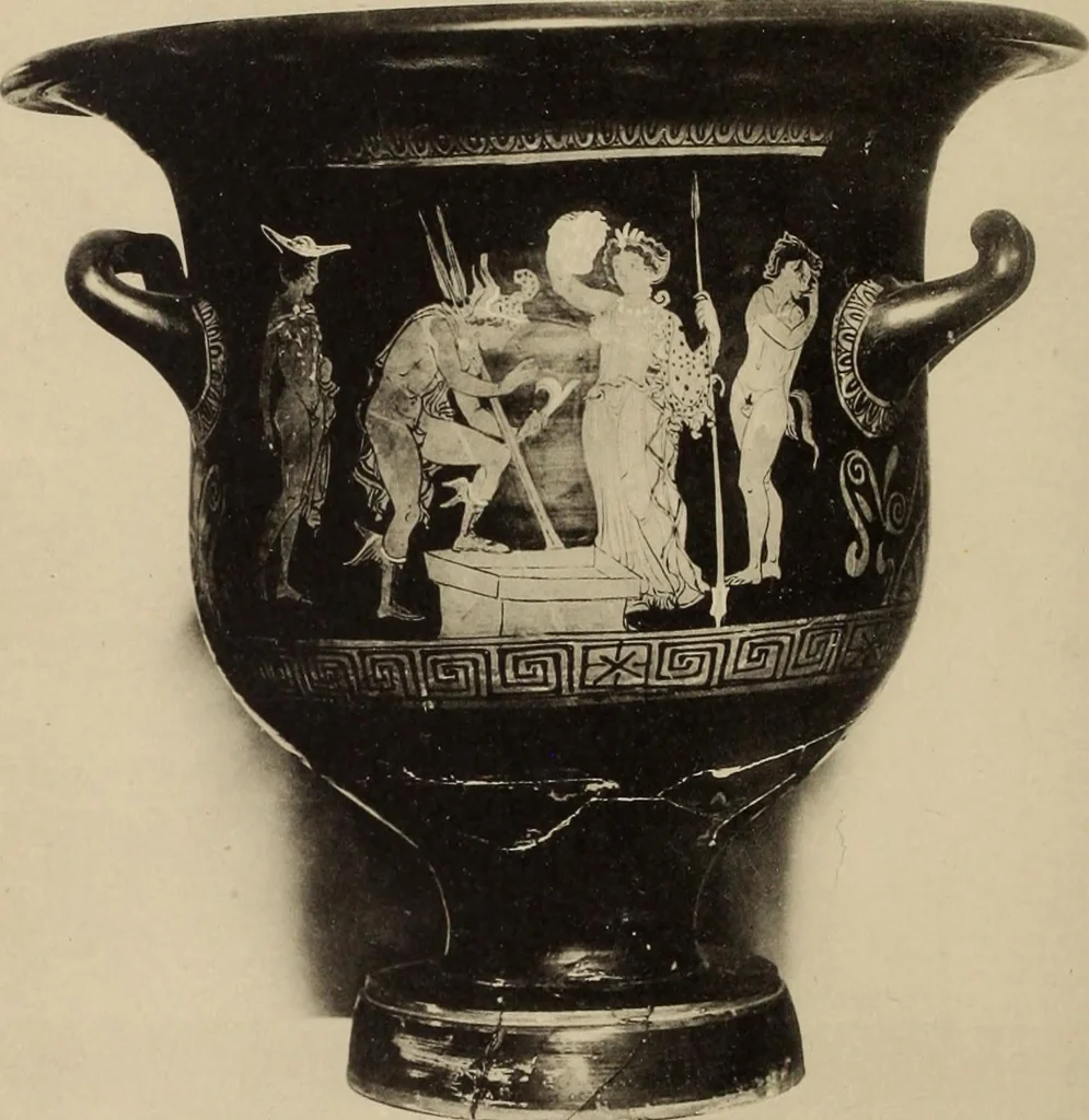 An illustration from Zeus : a study in ancient religion, 1914, leaf 1019