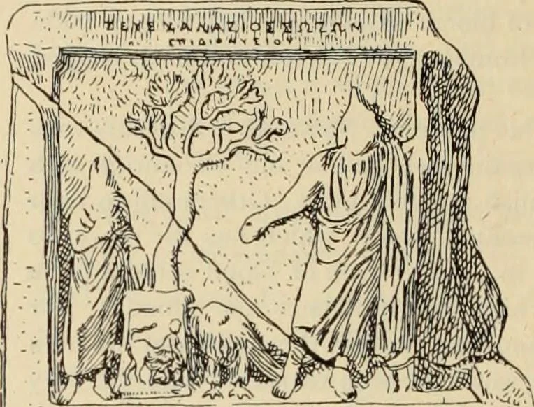 An illustration from Zeus : a study in ancient religion, 1914, leaf 1067