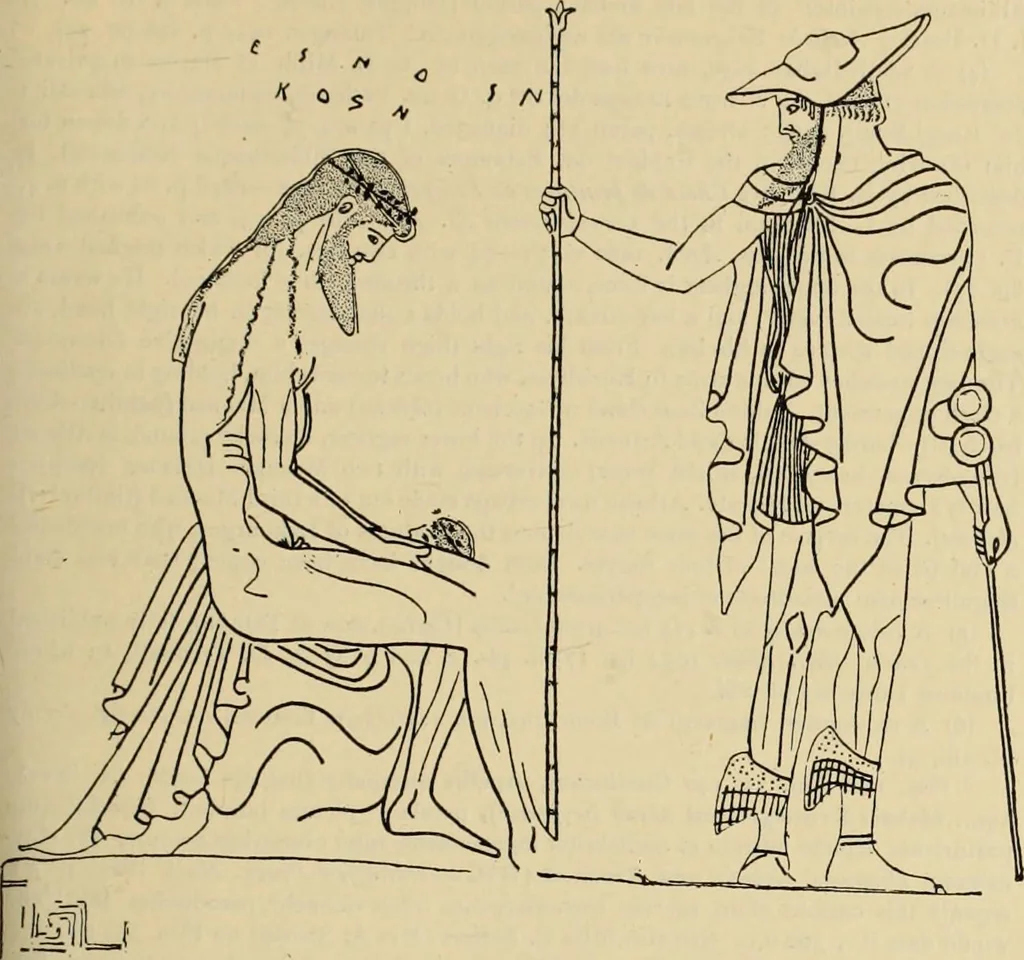 An illustration from Zeus : a study in ancient religion, 1914, leaf 142