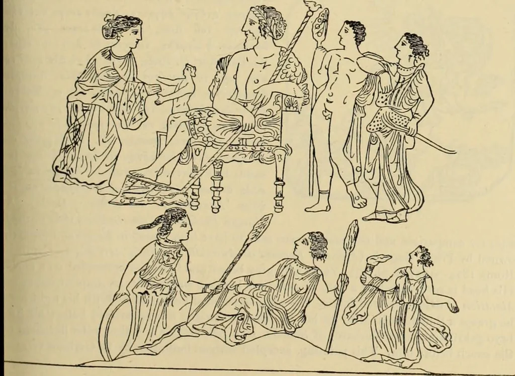 An illustration from Zeus : a study in ancient religion, 1914, leaf 142