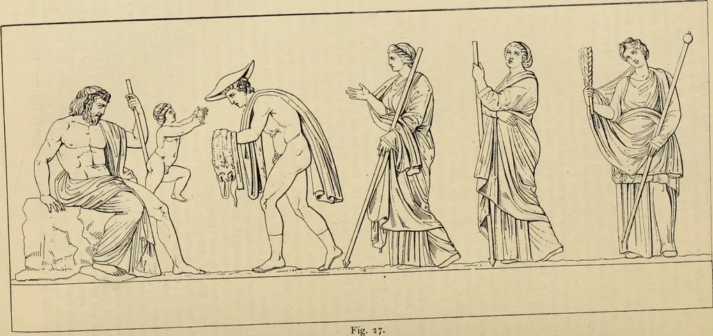 An illustration from Zeus : a study in ancient religion, 1914, leaf 147