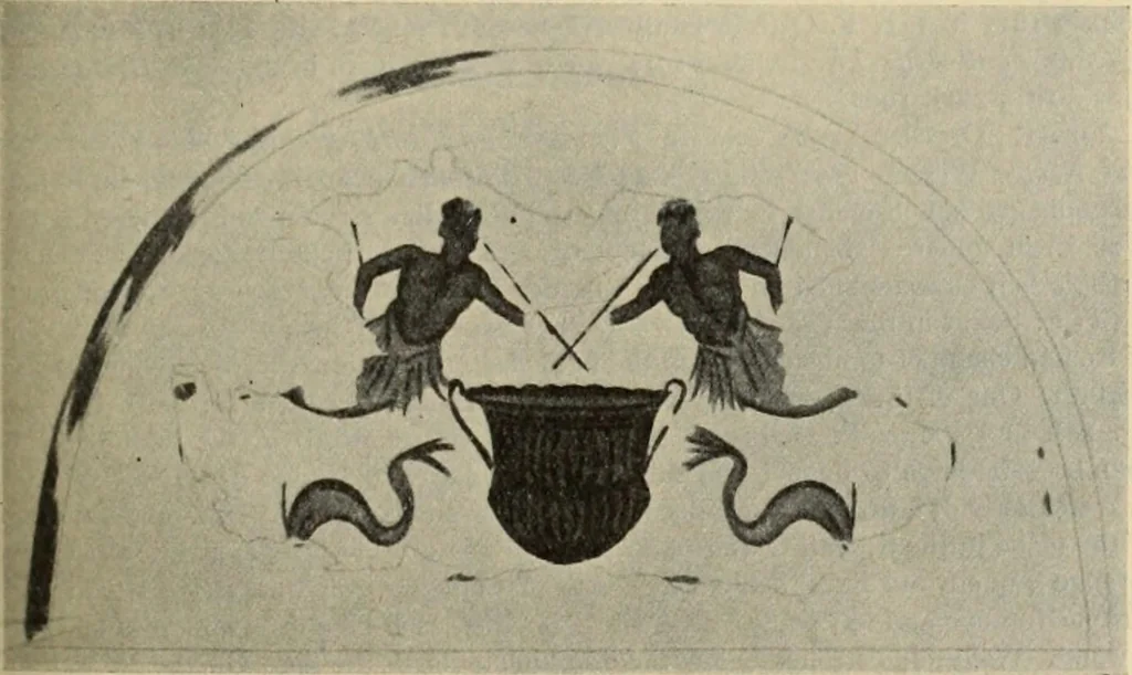 An illustration from Zeus : a study in ancient religion, 1914, leaf 206