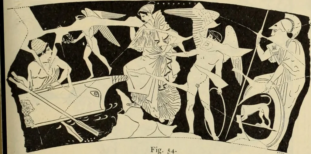 An illustration from Zeus : a study in ancient religion, 1914, leaf 216