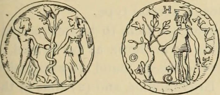 An illustration from Zeus : a study in ancient religion, 1914, leaf 276