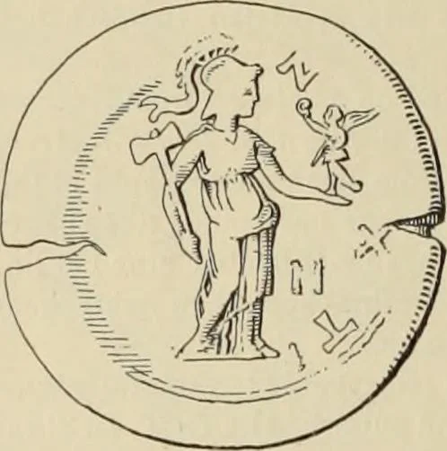 An illustration from Zeus : a study in ancient religion, 1914, leaf 283
