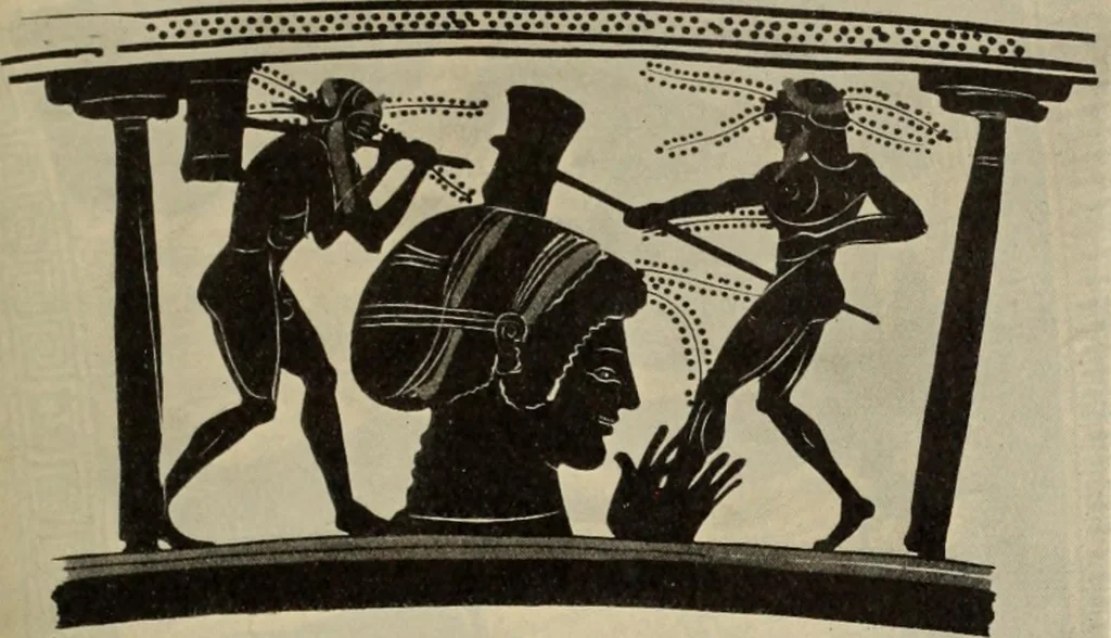 An illustration from Zeus : a study in ancient religion, 1914, leaf 298